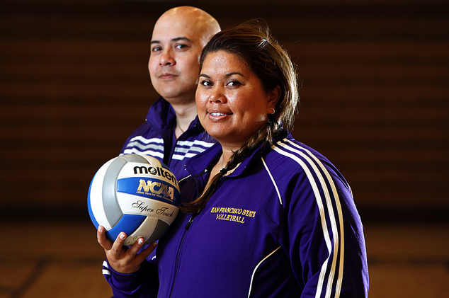 SF State volleyball coaches lead team as brother-sister duo