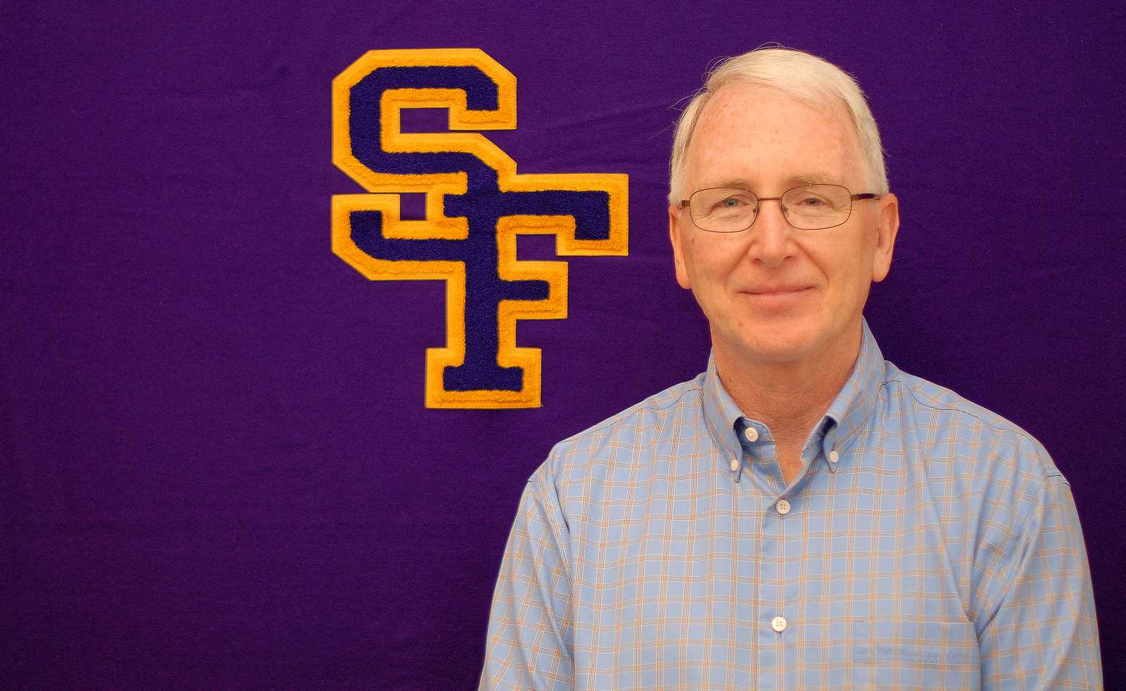 Bill Nepfel, Associate Director of Athletics for Compliance, is named the interim athletic director after Athletic Director Michael J. Simpson retirement. Photo by Samantha Benedict / Xpress