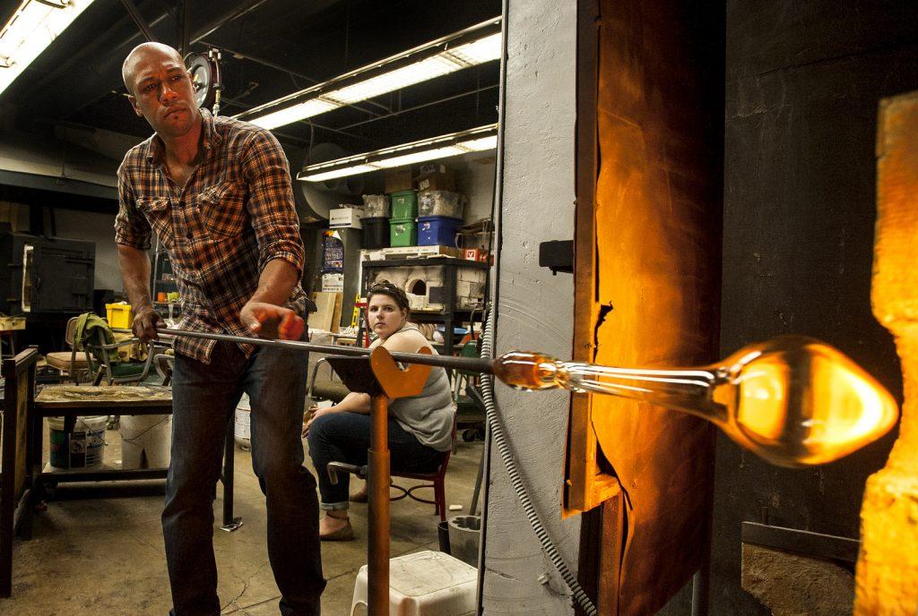 Glass blowing course at SF State meets what could be its final semester