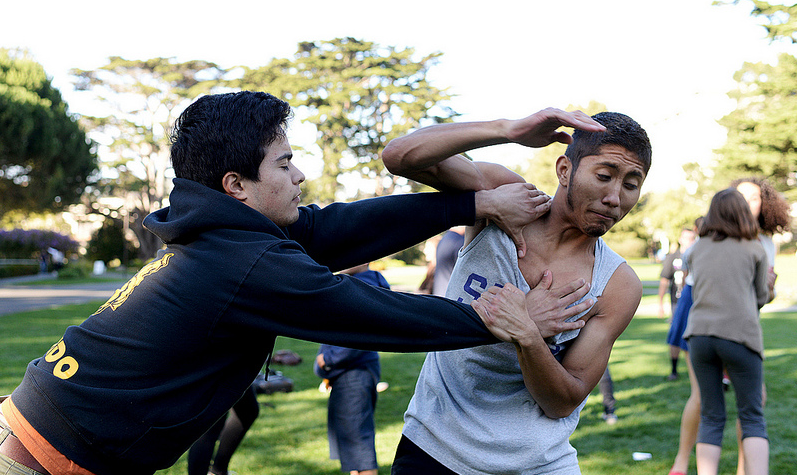 SF State students learn Krav Maga for self-defense