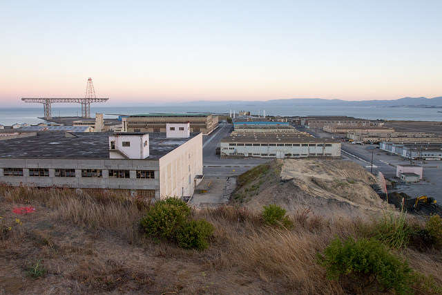 SF State plans to extend to more than 60,000 square feet of open space at Hunters Point Shipyard as part of a redevelopment project. Photo taken Monday, Sept. 15, 2014. Eric Gorman / Xpress.