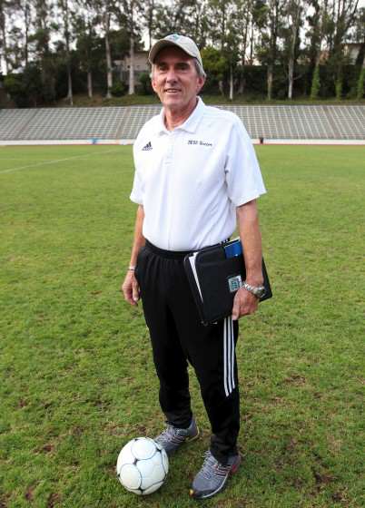 Head Women's Soccer Coach Jack Hyde was instrumental in adding women’s soccer at SF State in 1982 and has been the head coach for its entire 29 year existence. Ryan Leibrich/Xpress.