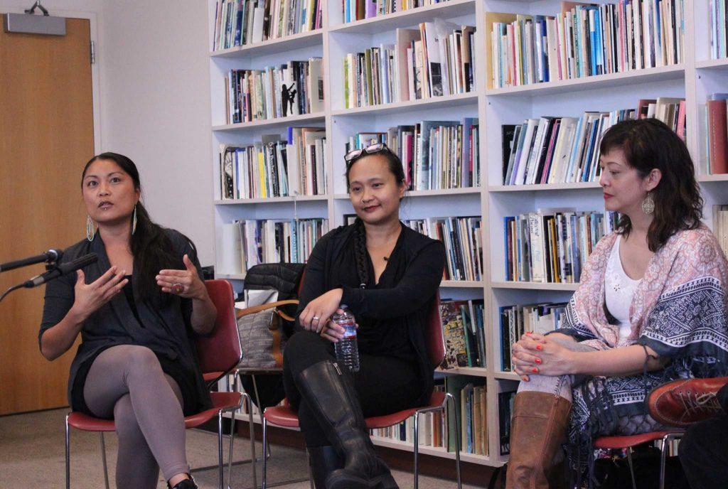Poets at Kuwentuhan Talkstories on Thursday, April 21, 2016 (Cecilie Lyngberg / Xpress) 