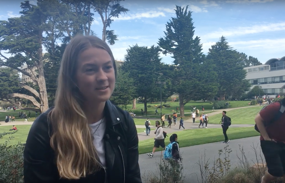 Ragnhild Harbo, an international student from France shares her view on the election.