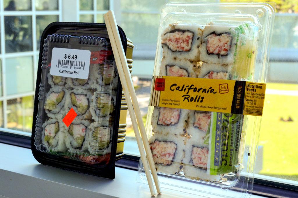 Sushi for sale.
 (Bryan/Golden Gate Xpress)