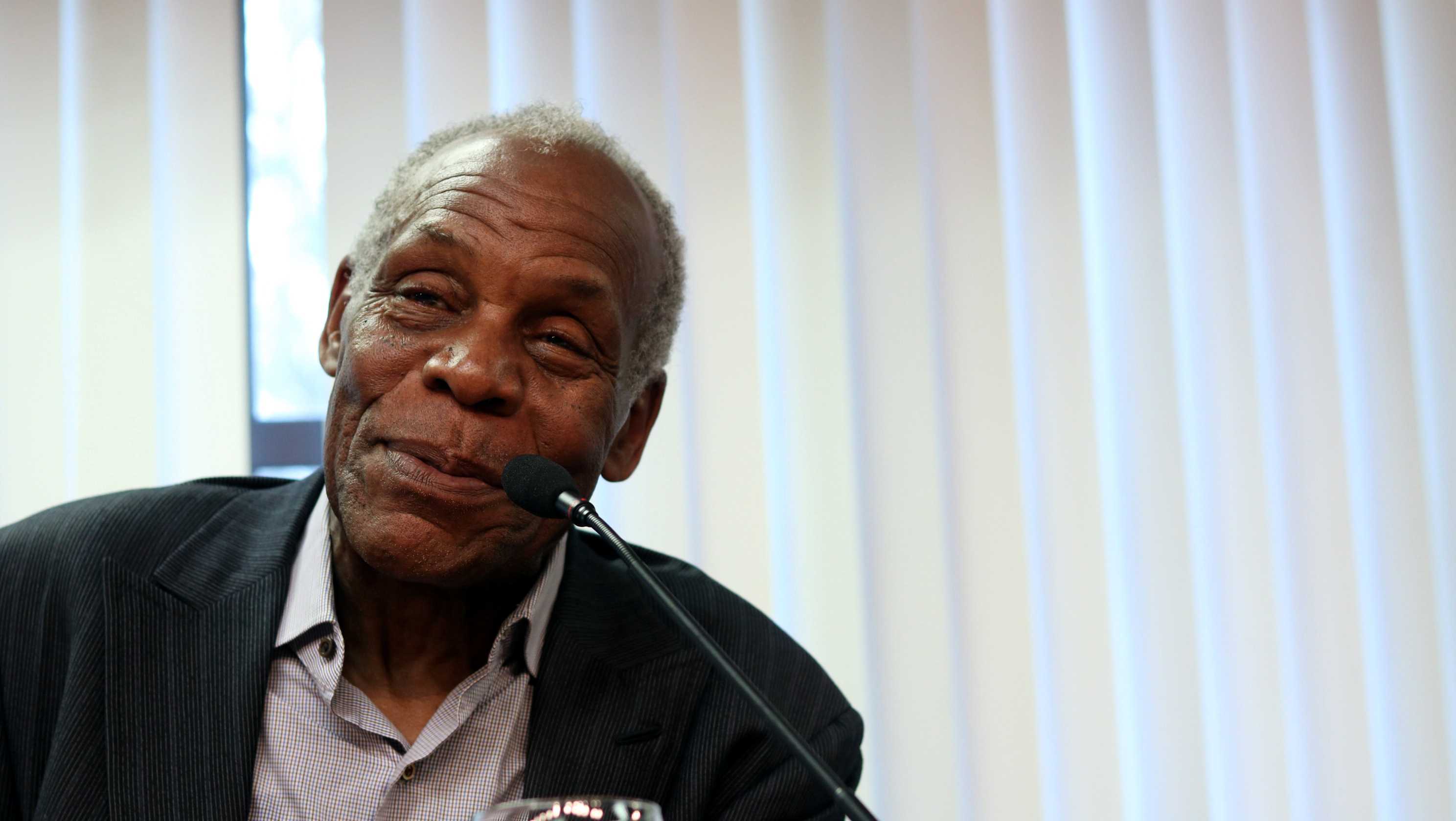 SF State alumnus Danny Glover speaks at the SF State Student Strike 50th anniversary event, held in the Conference Towers on campus in San Francisco, Calif., on Saturday, Nov. 10, 2018. (Evan Moses/ Golden Gate Xpress)