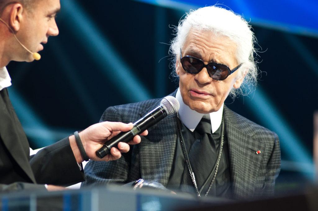 Fashion students mourn the late Karl Lagerfeld