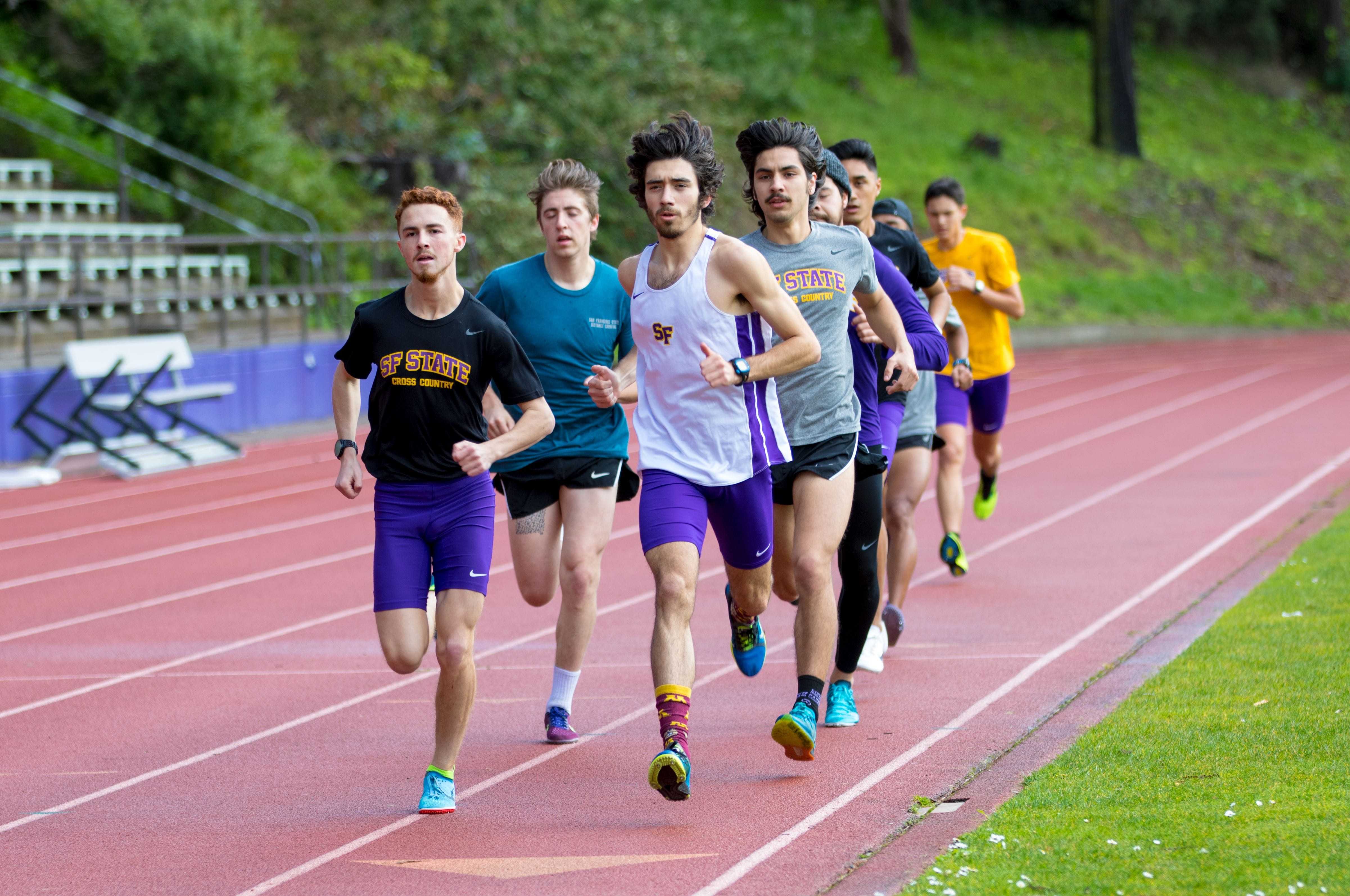 SF State runs back with the men’s track and field team Golden Gate Xpress