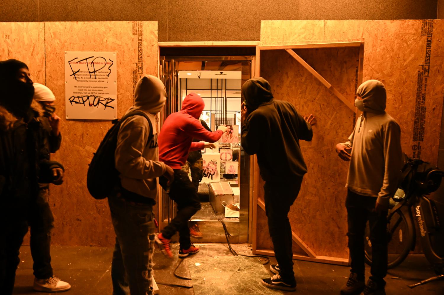Looting in San Francisco during George Floyd protests