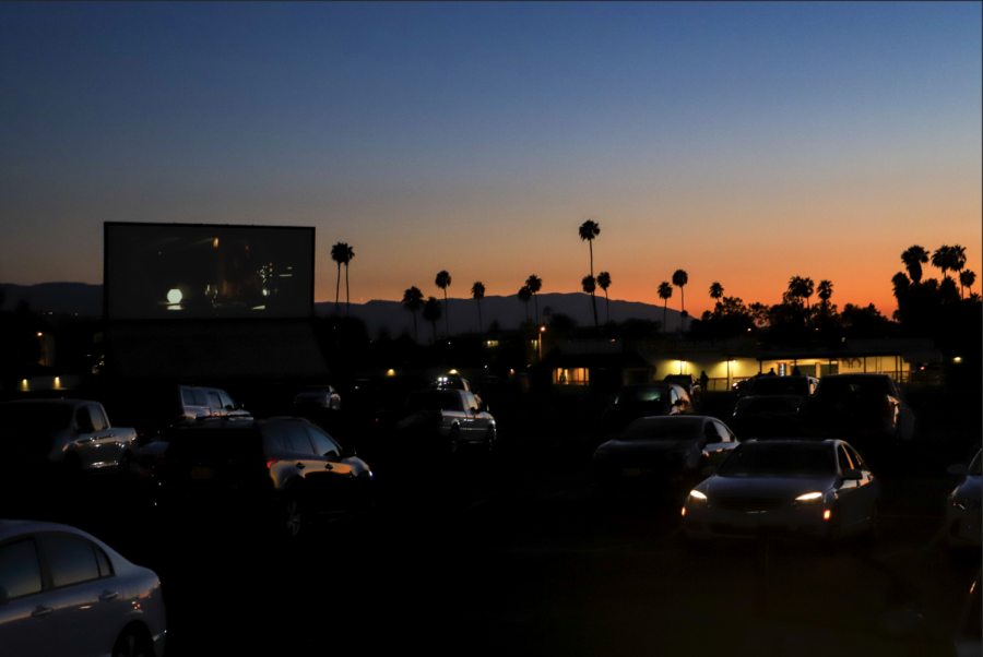 Drive-in theaters reached their peak popularity in the 1950s and are popping up more frequently throughout the country again to provide public entertainment to the public despite COVID-19 restrictions. (Camille Cohen/Golden Gate Xpress)
