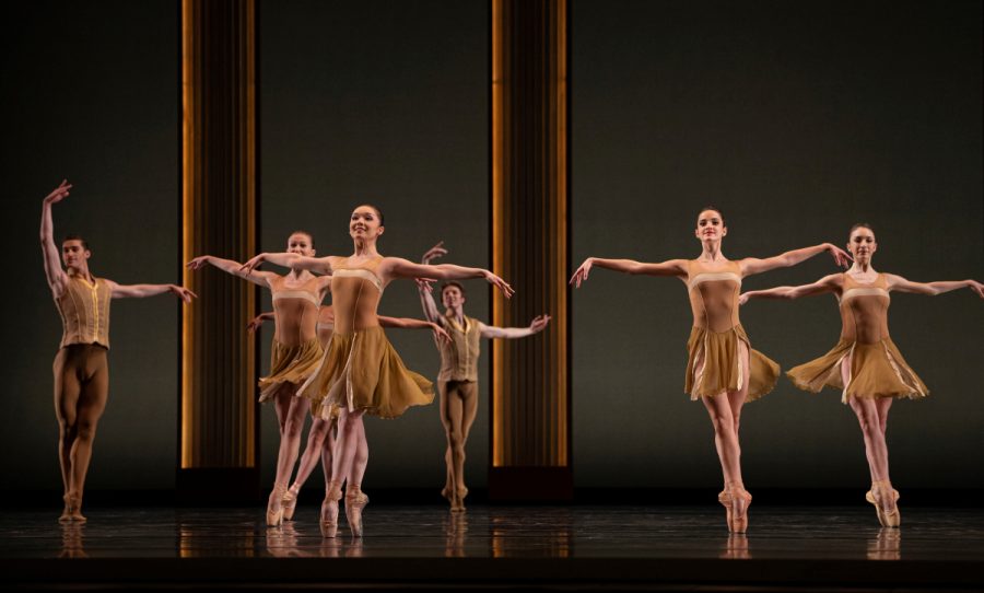 Ballet performance “Caprice”, choreographed by Helgi Tomasson, at War Memorial Opera House on Feb. 3. (Courtesy of the San Francisco Ballet)