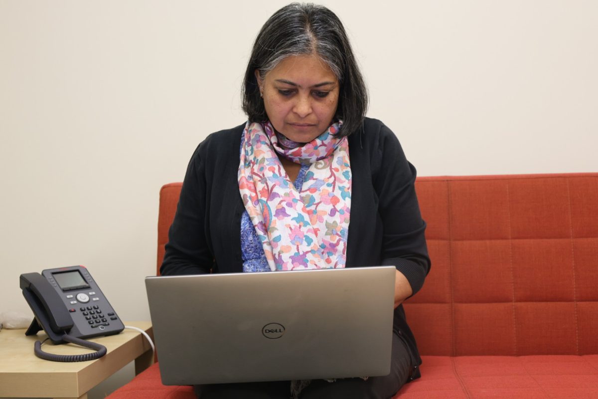 Anousha Chaudhuri, formerly the head of the economics department, has transitioned into her new position as the Director of The Center for Equity and Excellence in Teaching and Learning (CEETL), on Dec. 3, 2023. (Feven Mamo/ Golden Gate Xpress) 
