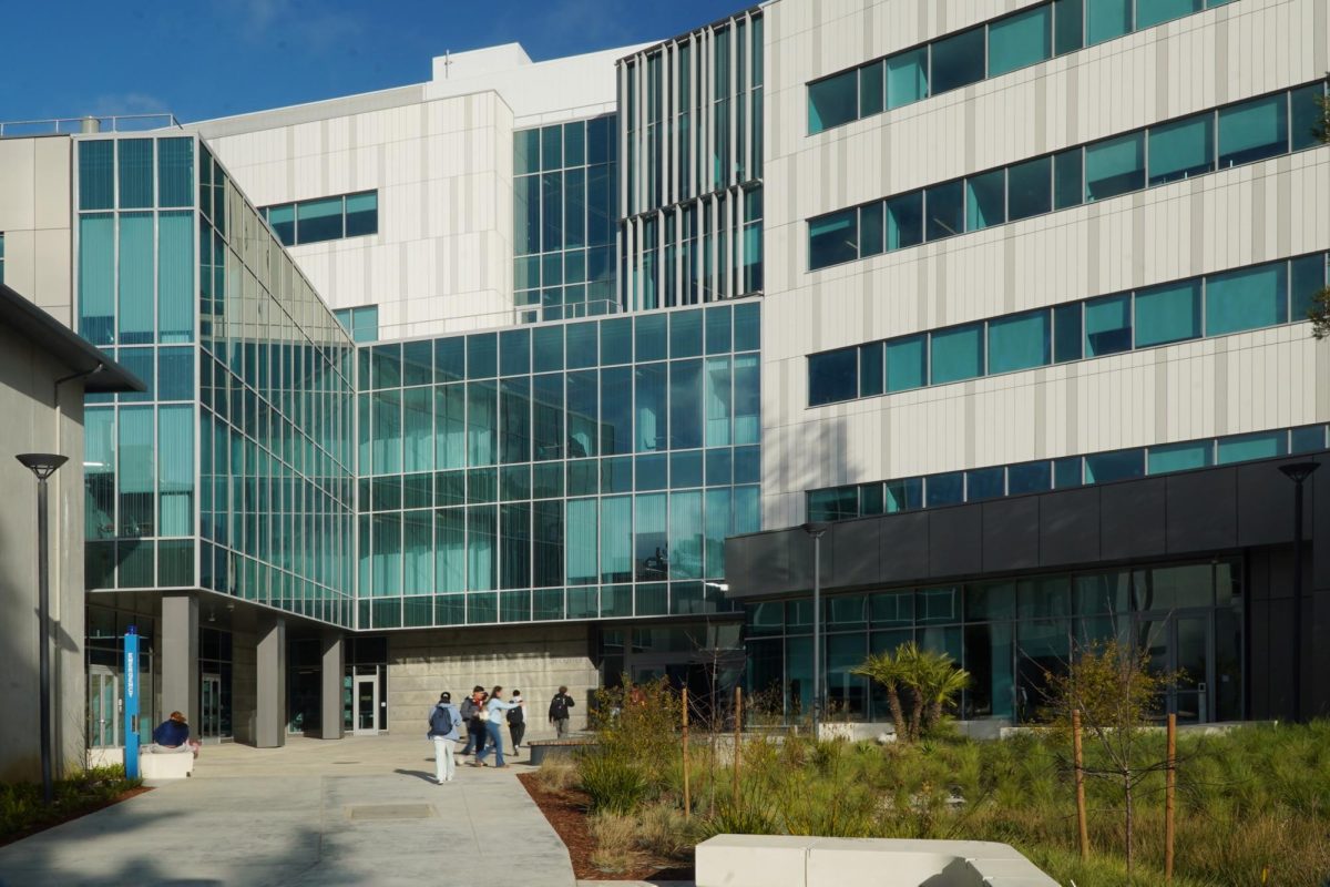 The west facade of the Science and Engineering Innovation Center on Tuesday, Jan. 28, 2025. 