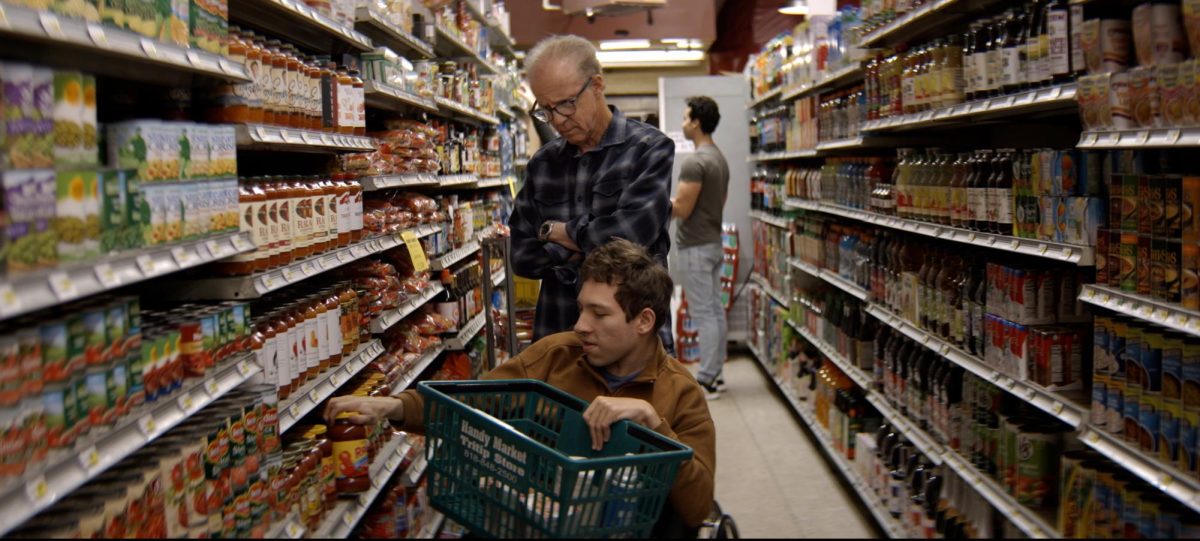 Lance Kinsey and Cole Massie in “Paper Bag Plan.” (Courtesy of Blue Sun Pictures)